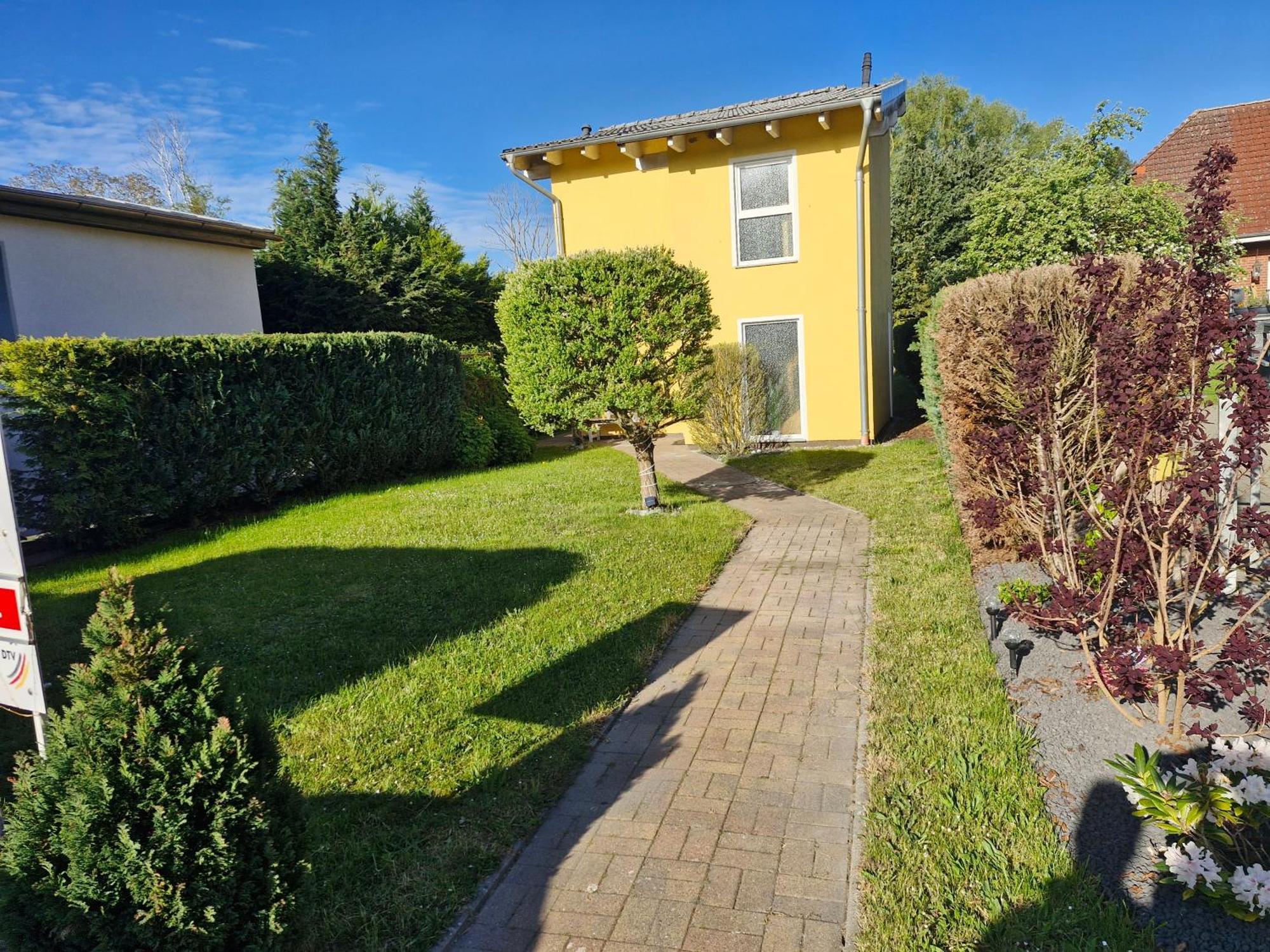 Ferienhaus An Der Brunnenaue 4 Sterne, E-Ladestation Am Haus, Wlan, Netflix, Garten Sagard Exterior photo